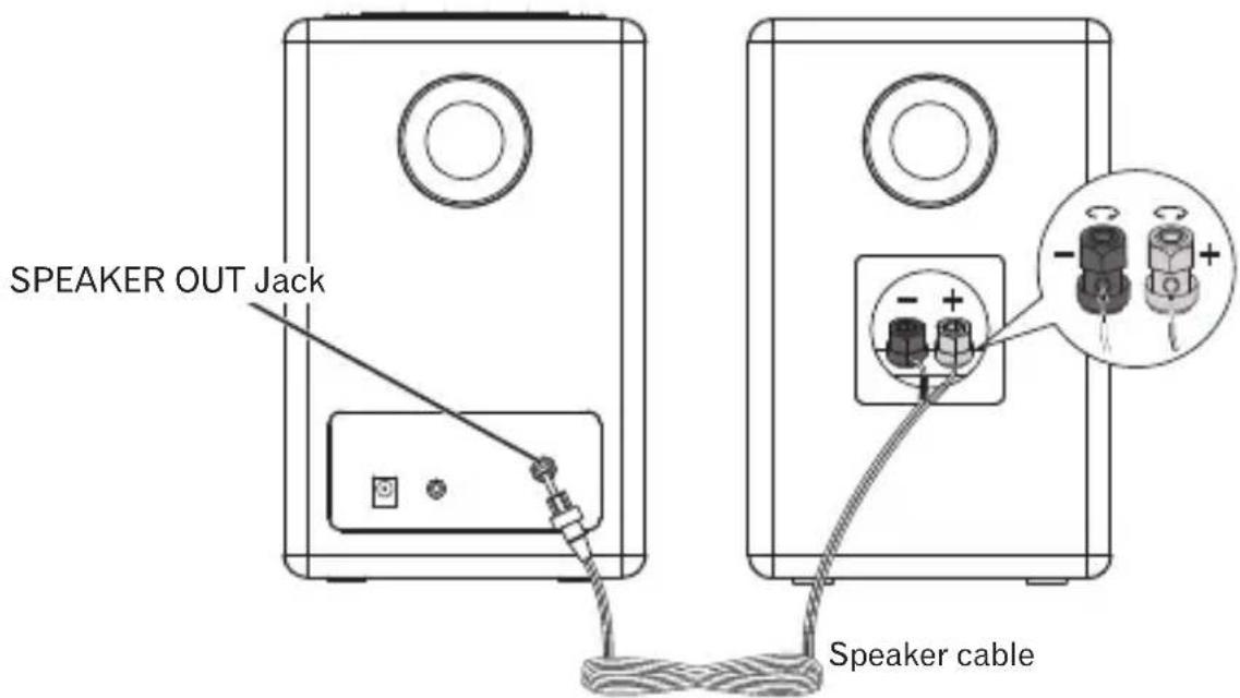 PIONEER XWW BTS5 - Connect the Left and Right Speaker - 1