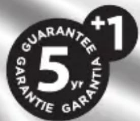 GUARANTIE 5 yr GARANTIA +1