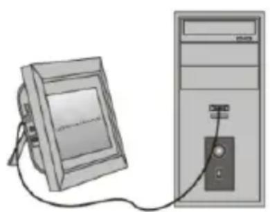 ROLLEI Pictureline 8000 - PC-Anslutning - 1