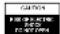 ROADSTAR PCD290 - WARNINGS - 3