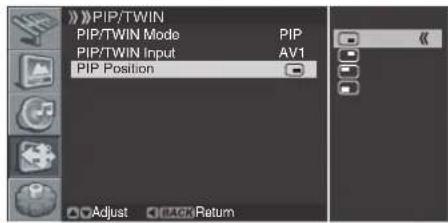 PIONEER PDP42RXE - If you select "PIP" in step 5 - 1