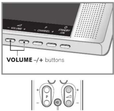 PIONEER PDP42RXE - Changing the volume and sound - 1