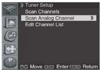 PIONEER PDP42RXE - Scanning Analogue Channels Manually - 1