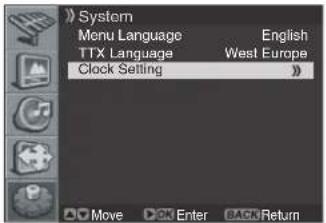 PIONEER PDP42RXE - Setting the Current Date and Time - 1