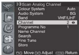 PIONEER PDP42RXE - Scanning Analogue Channels Manually - 2