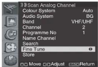 PIONEER PDP42RXE - Scanning Analogue Channels Manually - 4