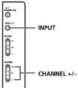 PIONEER PDP427XA - Plasma Television status indicators - 1