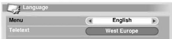 PIONEER PDP427XA - Language setting - 1