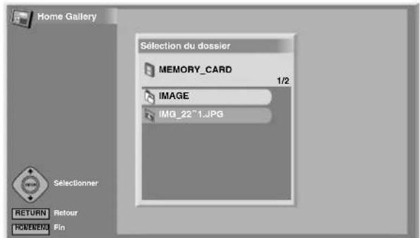 PIONEER PDP435HDE - Lancement de la page initiale Home Gallery - 2