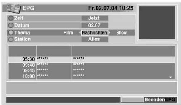 PIONEER PDP435HDE - Suchen nach Programmen - 1