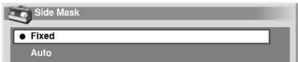 PIONEER PDP435HDE - Changing the brightness at both sides of the screen (Side Mask) - 1