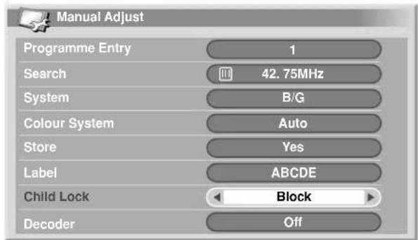 PIONEER PDP435HDE - Setting Child Lock - 1