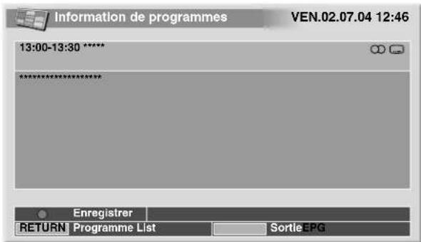 PIONEER PDP435HDE - Enregistrement d'une émission à l'aide d'un apparéil - 1