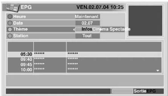 PIONEER PDP435HDE - Recherche d'émissions - 1