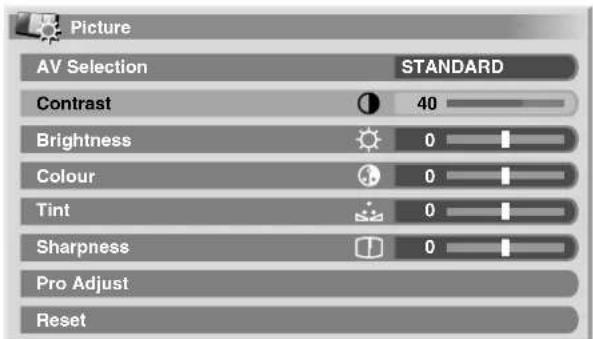 PIONEER PDP435HDE - Picture adjustments - 1