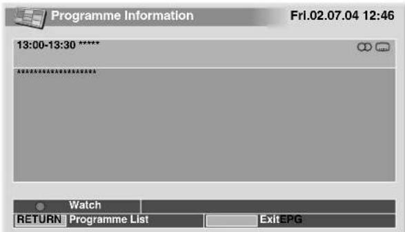 PIONEER PDP435HDE - Selecting a programme for immediate watching - 1