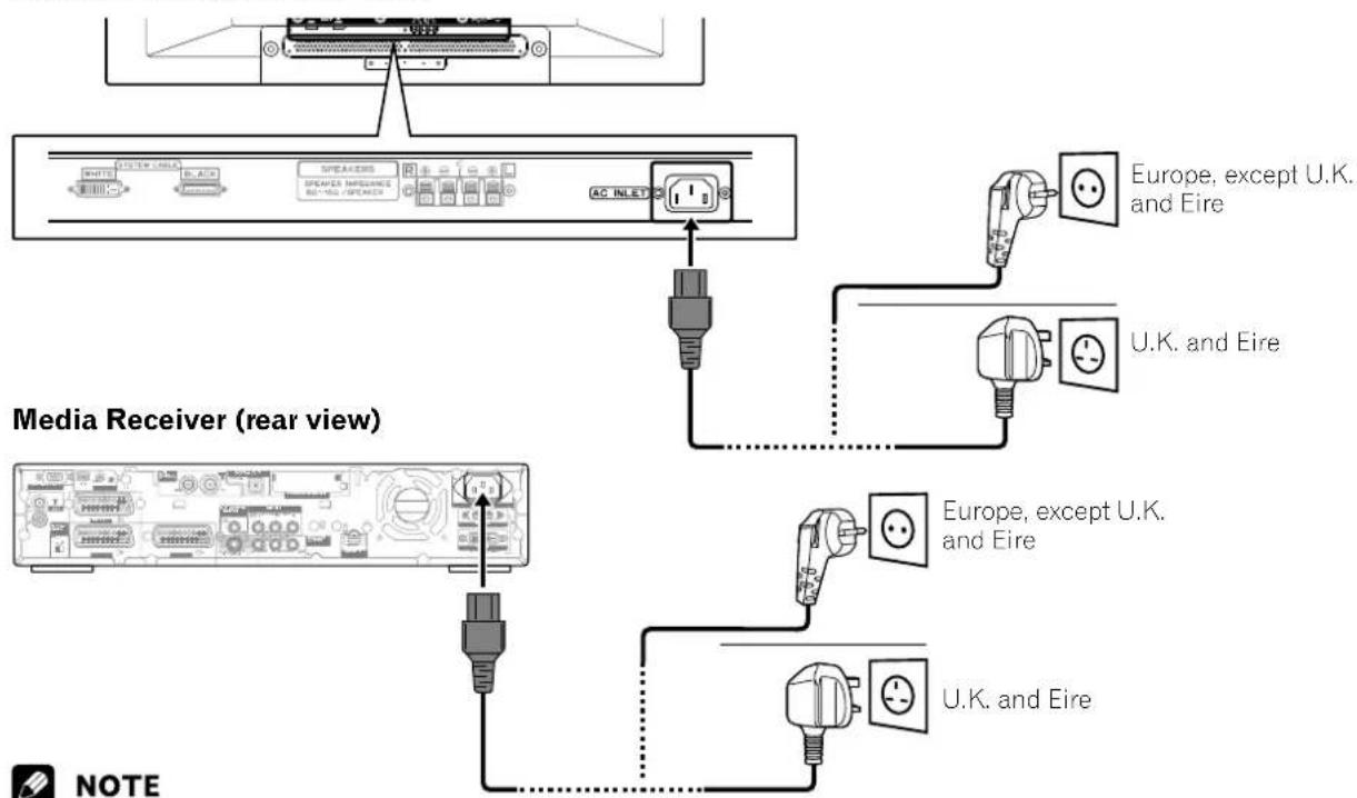 PIONEER PDP435HDE - Plasma Display (bottom view) - 1