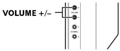PIONEER PDP435HDE - Changing the volume and sound - 2