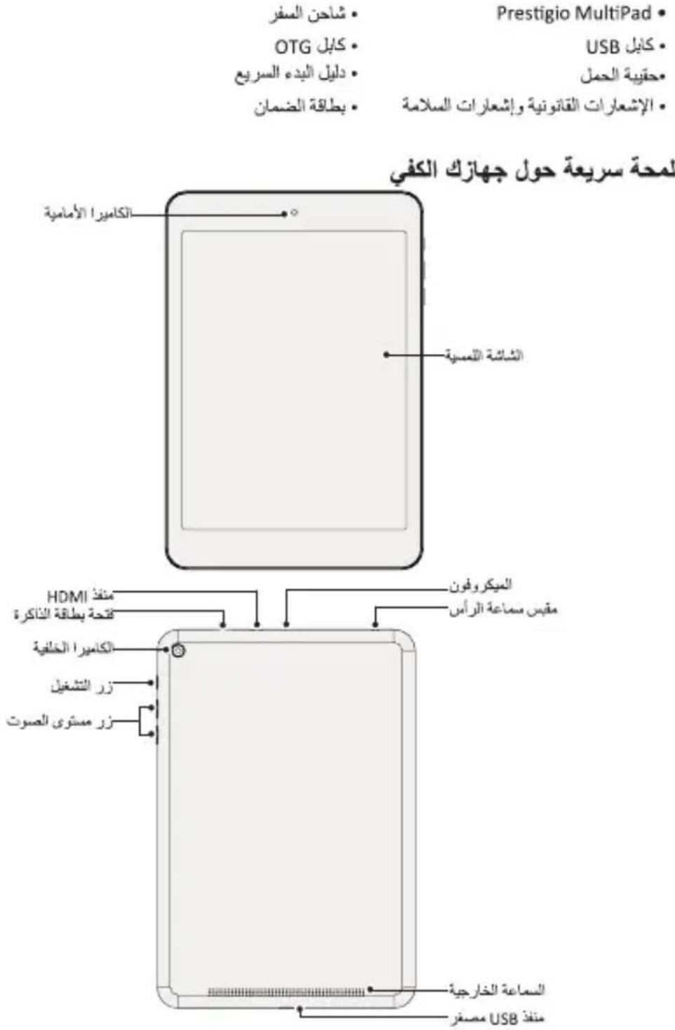 PRESTIGIO MultiPad 4 Quantum 7.85 - TexHnueckne xapaKTepeNCTnKN - 2