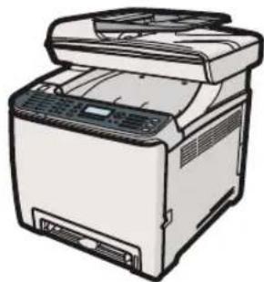 RICOH Aficio SP C240SF - Starthandleiding voor scanner en fax - 1