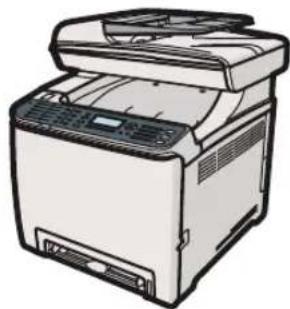 RICOH Aficio SP C240SF - Modelhpen - 1