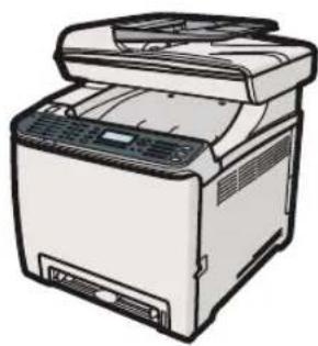 RICOH Aficio SP C240SF - Initial Guide for Scanner and Fax - 1