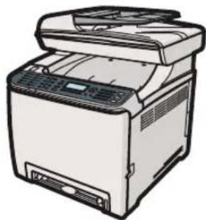 RICOH Aficio SP C240SF - Guide initial pour les fonctions Scanner et Télécopie - 1