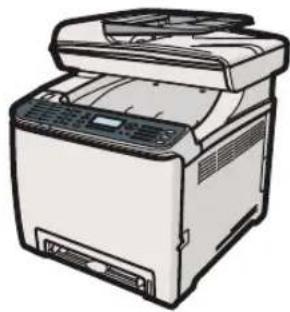RICOH Aficio SP C240SF - Guida iniziade dello scanner e del fax - 1