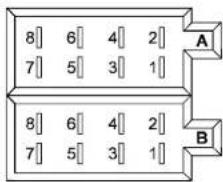ROADSTAR RU280BT - CONNECTOR ISO "BUILD IN" - 1