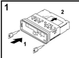 ROADSTAR RU280BT - EXAMPLE DEMONTAGE - 1