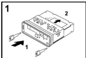 ROADSTAR RU280BT - MOUNTING EXAMPLE - 1