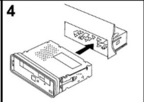 ROADSTAR RU280BT - Montagebeispel - 4