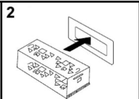 ROADSTAR RU280BT - EXAMPLE DEMONTAGE - 2