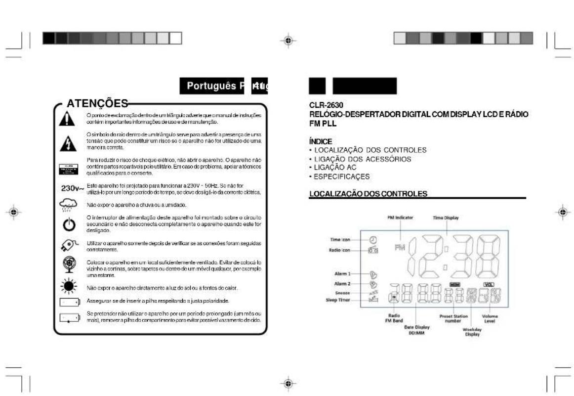 ROADSTAR CLR2630RD - ESPECIFICACIONES TECNICAS - 2