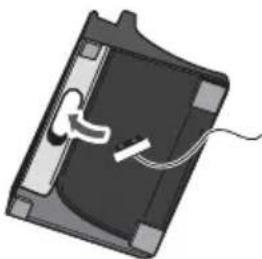 PIONEER XCHM51K - Anschließen eines iPods/iPhones/iPads an den mitgelieferten iPad-Ständer - 1