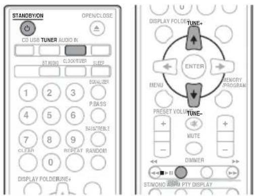 PIONEER XCHM51K - Ascoltare trasmissioni radio - 1