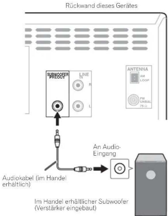 PIONEER XCHM51K - Anschluß des Systems (Fortsetzung) - 1