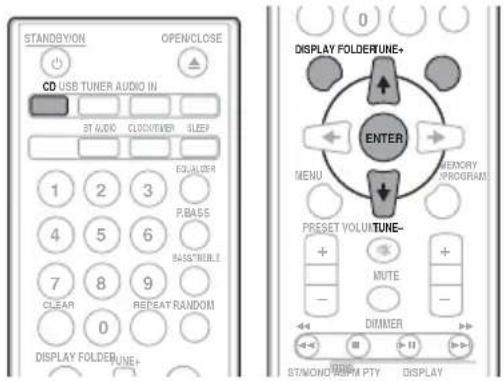PIONEER XCHM51K - Geben Sie das Verzeichnis an, das wiedergegeben werden soll - 1