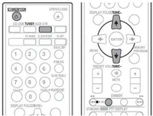 PIONEER XCHM51K - Anhören von Radiosendungen - 1