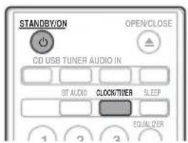 PIONEER XCHM51K - Ajuste del reloj - 1