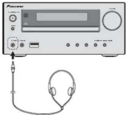 PIONEER XCHM51K - Verwenden von Kopfhörern - 1