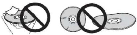 PIONEER XCHM51K - Reinigen der Discs - 2