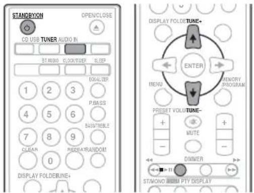PIONEER XCHM51K - Cómo escuchar emisoras de radio - 1