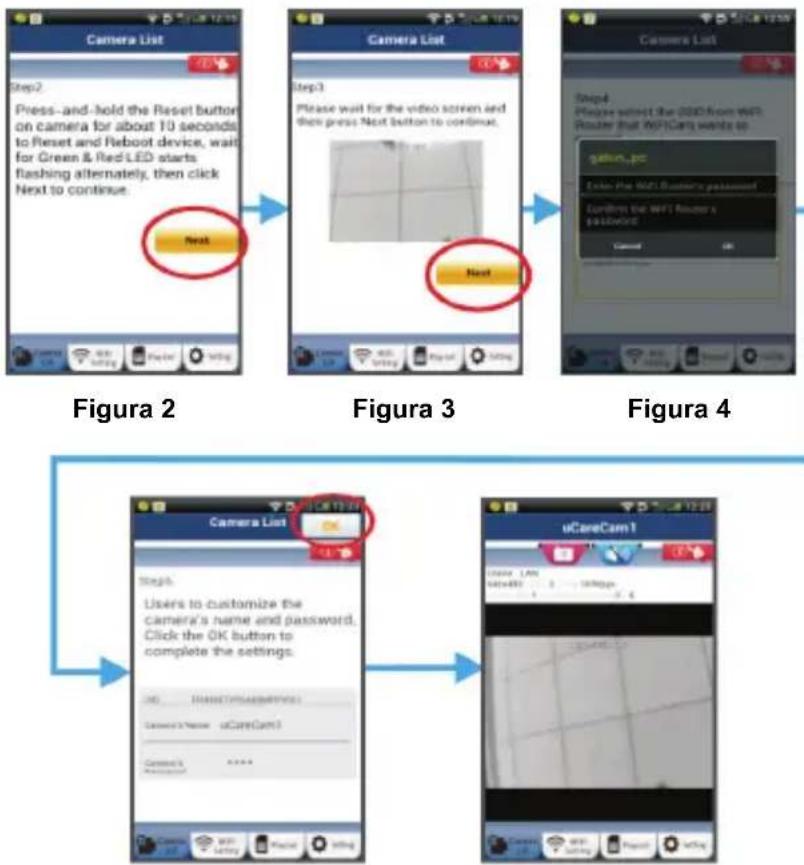 KONIG SECIPCAM100W - Modo enlace de router - 3