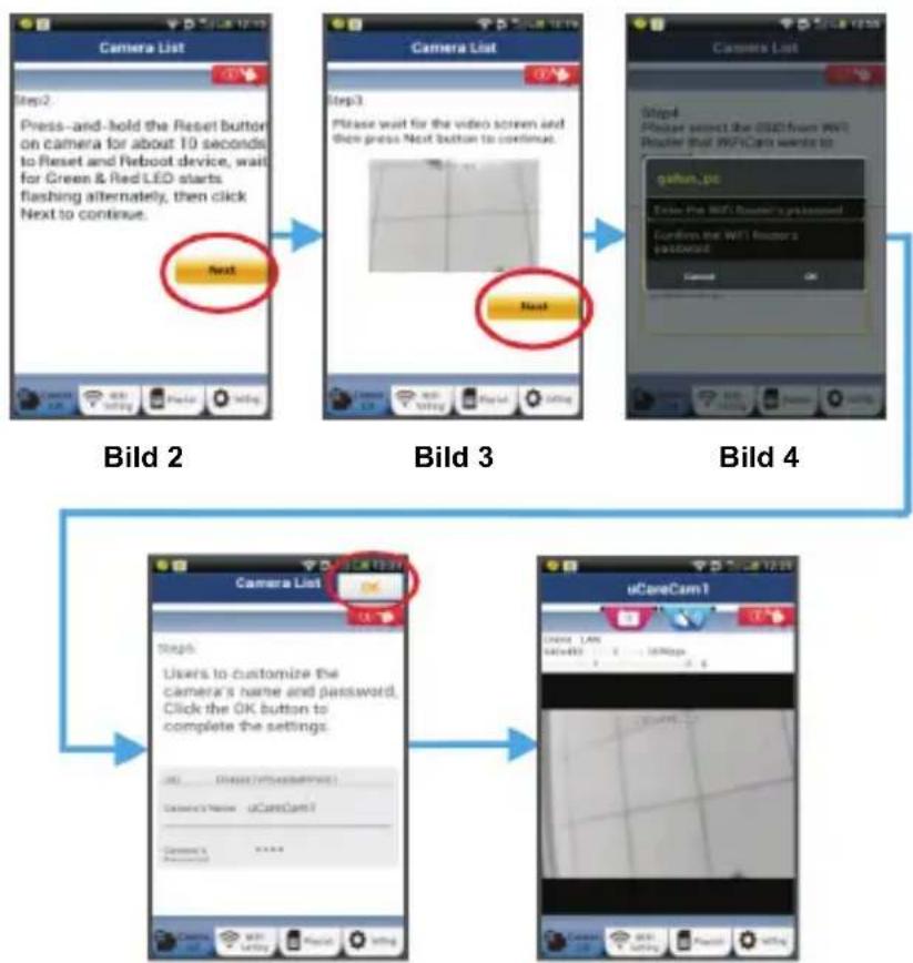 KONIG SECIPCAM100W - ANDROID (for Apple gár du till: steg 8) - 9