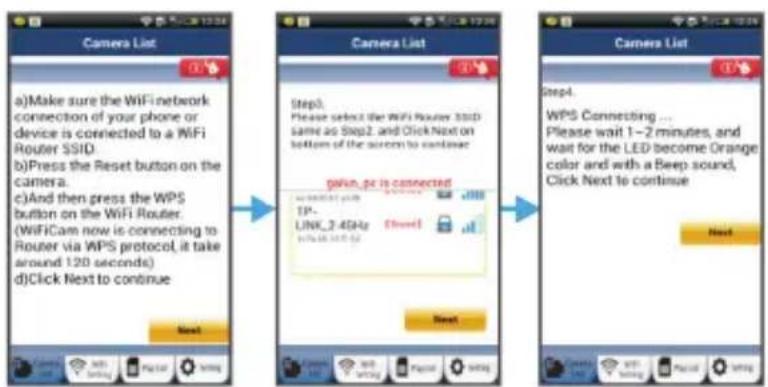 KONIG SECIPCAM100W - Programmet indlases - 3