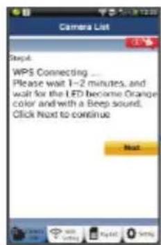 KONIG SECIPCAM100W - De IP-camera maakt verbinding met de Wi-Fi-router - 5