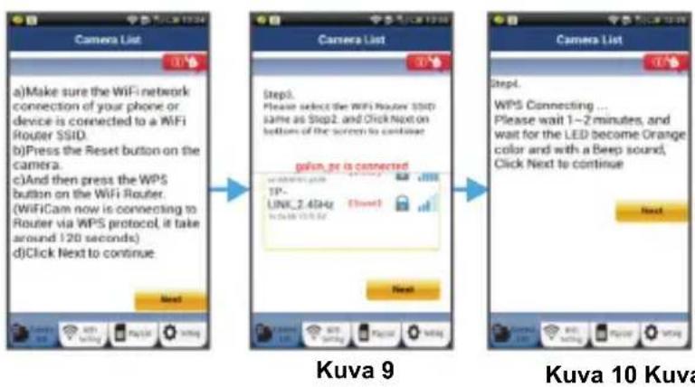 KONIG SECIPCAM105W - Siirry Wi-Fi-reitittimen WPS-tilaan - 2