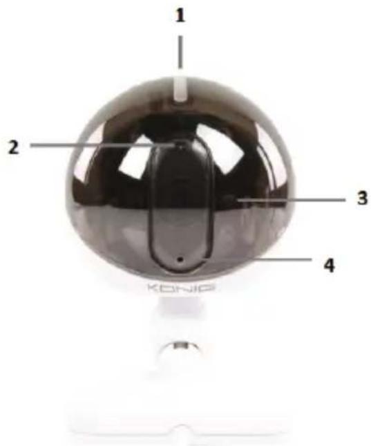 KONIG SECIPCAM105W - APPLE - 10