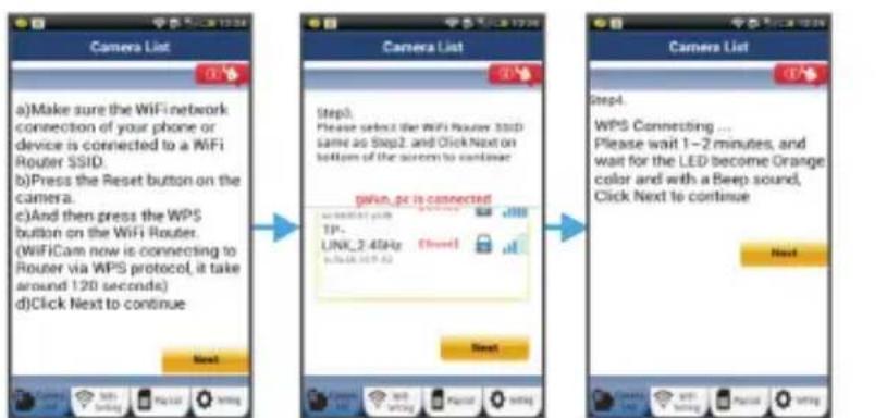 KONIG SECIPCAM105W - Selectarea router-ului Wi-Fi - 1
